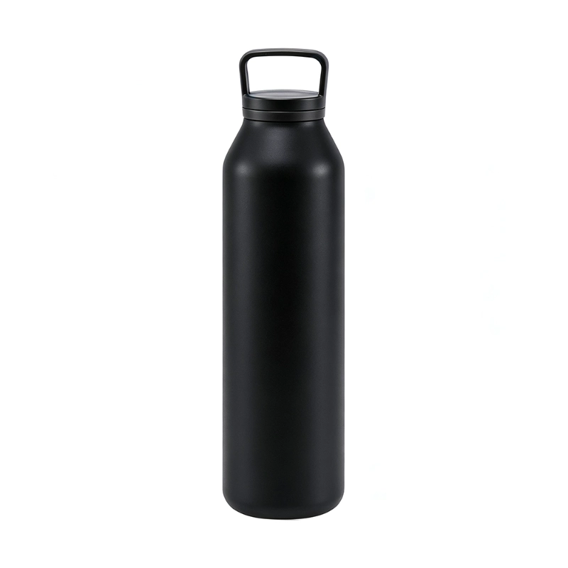 Black Metal Bottle